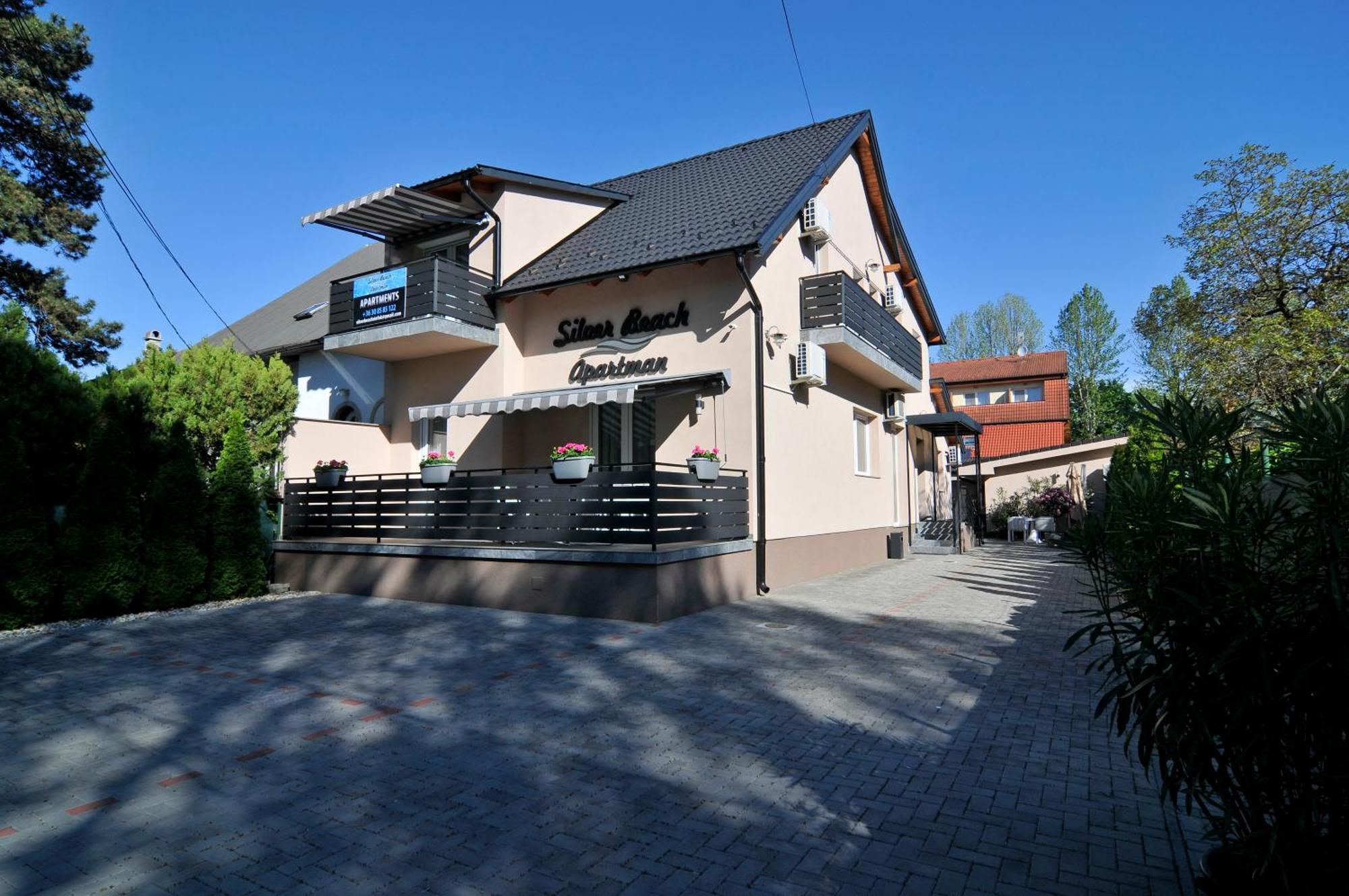 Silver Beach Apartments Siófok Eksteriør billede